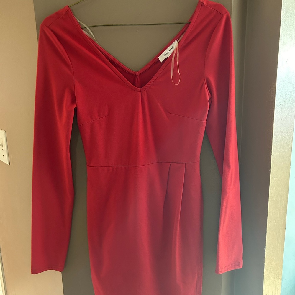 Revamped red romper